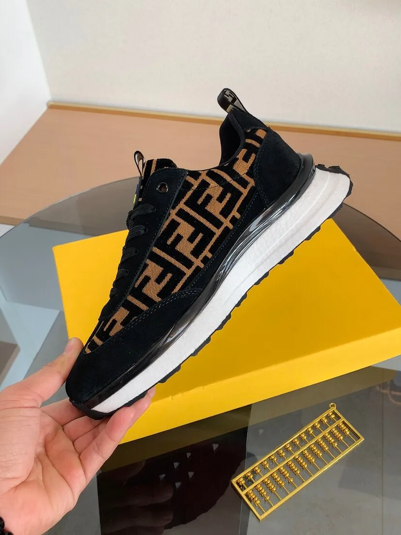 Factory price 442 (fendi) New style casual 👊🏻 upper 🇮🇹 imported cowhide fabric 🇩🇪 lining imported breathable mesh lining. The original outsole is molded to reflect the identity of every man, and the upper foot is stable and elegant🚶🏻🚶🏻High-end customized original version📯No matter the wind or rain, the shoe last remains unchanged and can withstand the verification of time🔍️,🔵 Size: 38-44